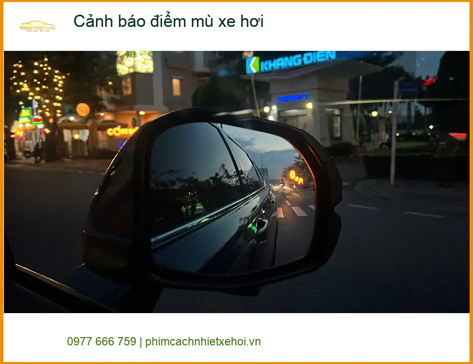 Anh Quang Minh lắp cảnh báo điểm mù xe Hyundai Santa Fe tại Quận 2 ảnh thực tế 4