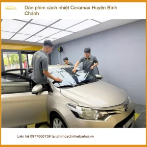 Địa Chỉ Dán Phim Cách Nhiệt Ô Tô Ceramax Huyện Bình Chánh - Giá Tốt TPHCM