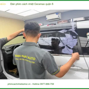 Trung Tâm Dán Phim Cách Nhiệt Ô Tô phim cách nhiệt Ceramax quận 5 - Giá Tốt TPHCM