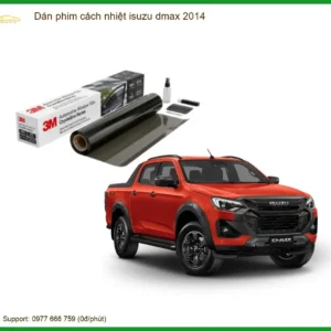 Dán phim cách nhiệt Isuzu Dmax 2014 - Đơn Vị Lắp Đặt Cao Cấp TPHCM