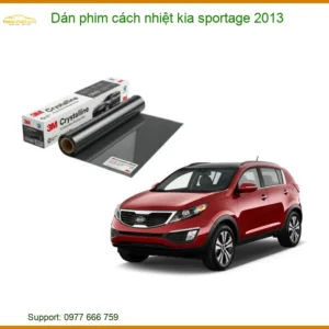 Dán Phim Cách Nhiệt Kia Sportage 2013 - Địa Chỉ Lắp Đặt Uy Tín TPHCM