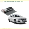 Dán Phim Cách Nhiệt MG MG5 MT 2023 - Trung Tâm Lắp Đặt Uy Tín TPHCM