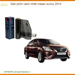 Dán Phim Cách Nhiệt Nissan Sunny 2014 - Trung Tâm Lắp Đặt Uy Tín TPHCM