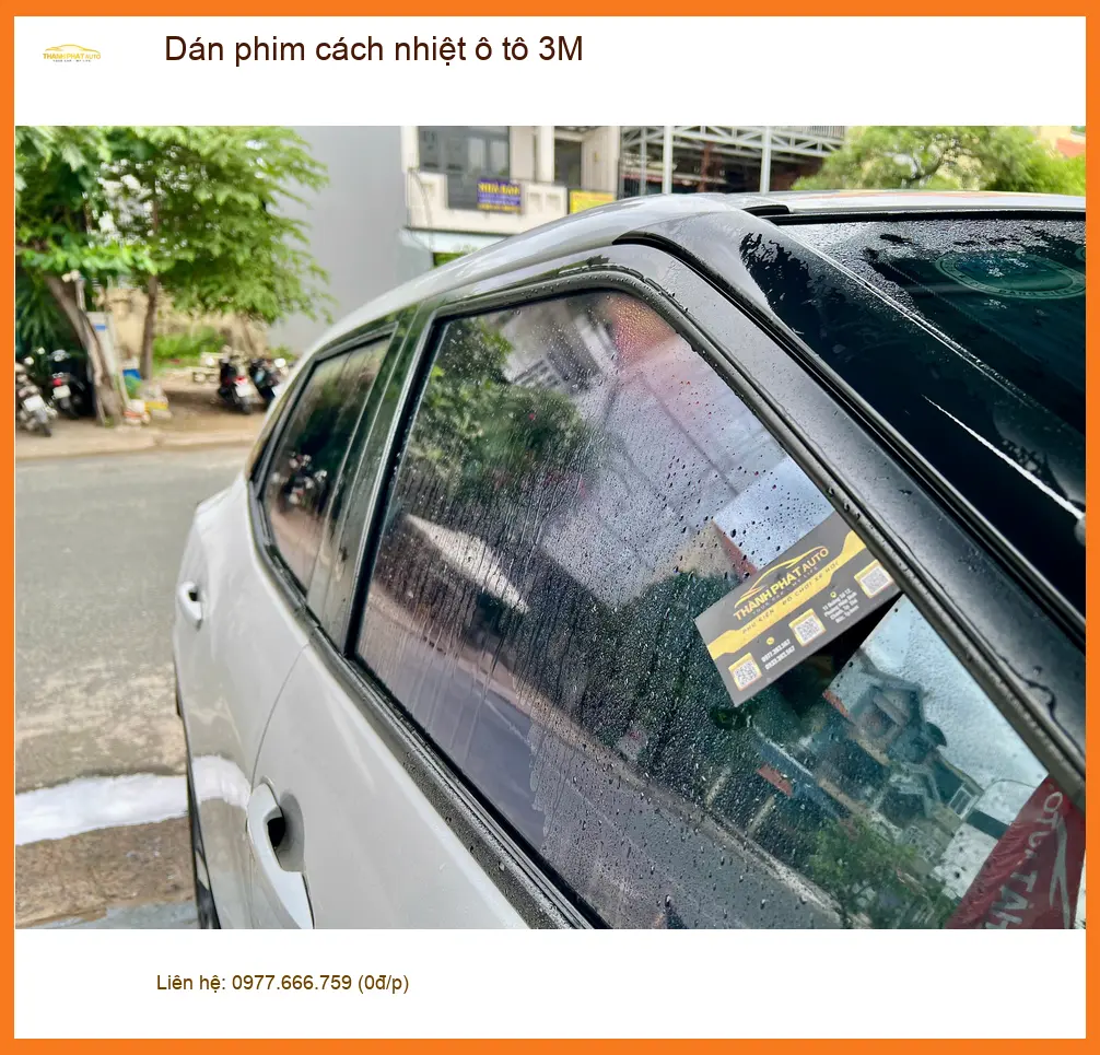 Anh Khang dán phim cách nhiệt ô tô 3M cho Kia K3 tại Quận Tân Phú tránh nắng gắt ảnh thực tế 2