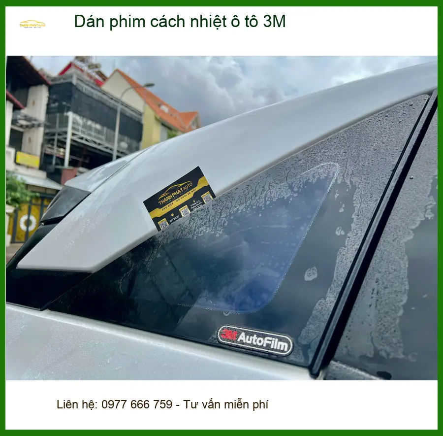 Anh Khang dán phim cách nhiệt ô tô 3M cho Kia K3 tại Quận Tân Phú tránh nắng gắt ảnh thực tế 3