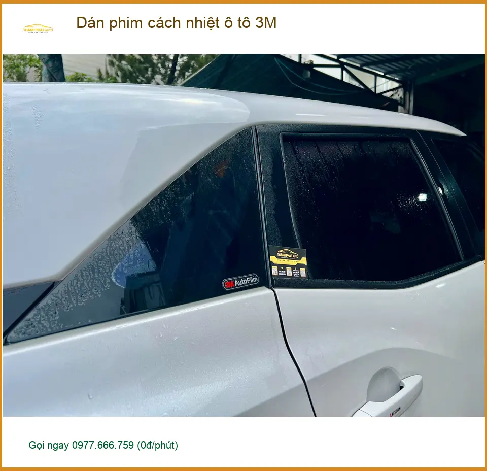 Anh Quốc dán phim cách nhiệt ô tô 3M cho Hyundai Santa Fe tại Quận 4 ảnh thực tế 2