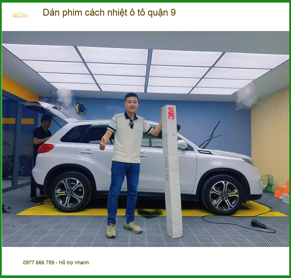 Trung Tâm Dán Phim Cách Nhiệt Ô Tô phim cách nhiệt ô tô quận 9 - Thi Công Chuyên Nghiệp ảnh thực tế 2