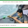Trung Tâm Dán Phim Cách Nhiệt Ô Tô Tại Quận Tân Phú - Thi Công Chuyên Nghiệp