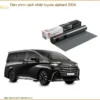 Dán Phim Cách Nhiệt Toyota Alphard 2024 - Trung Tâm Thi Công Chính Hãng TPHCM