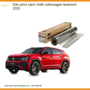 Dán Phim Cách Nhiệt Volkswagen Teramont 2025 - Trung Tâm Lắp Đặt Chính Hãng TPHCM