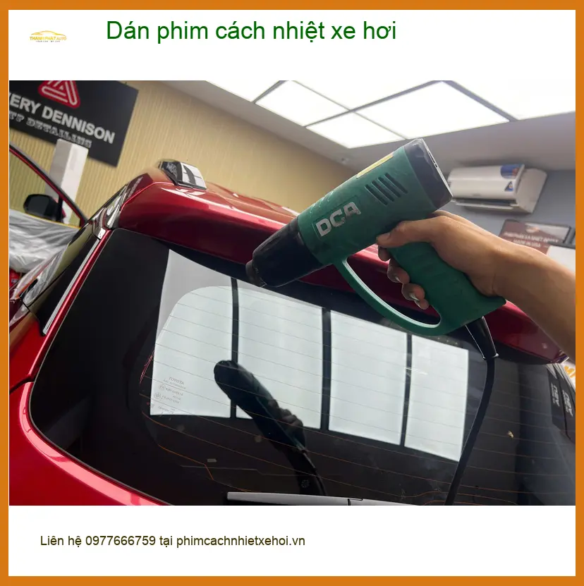 Anh Đăng dán phim cách nhiệt cho Mazda CX-5 tại Hóc Môn tránh nóng hè ảnh thực tế 3