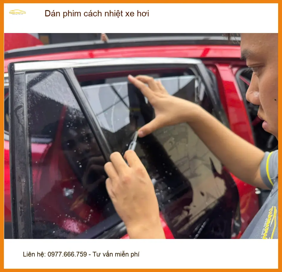 Anh Khải Hoàng dán phim cách nhiệt xe hơi Kia Sorento tại Quận 12 ảnh thực tế 2