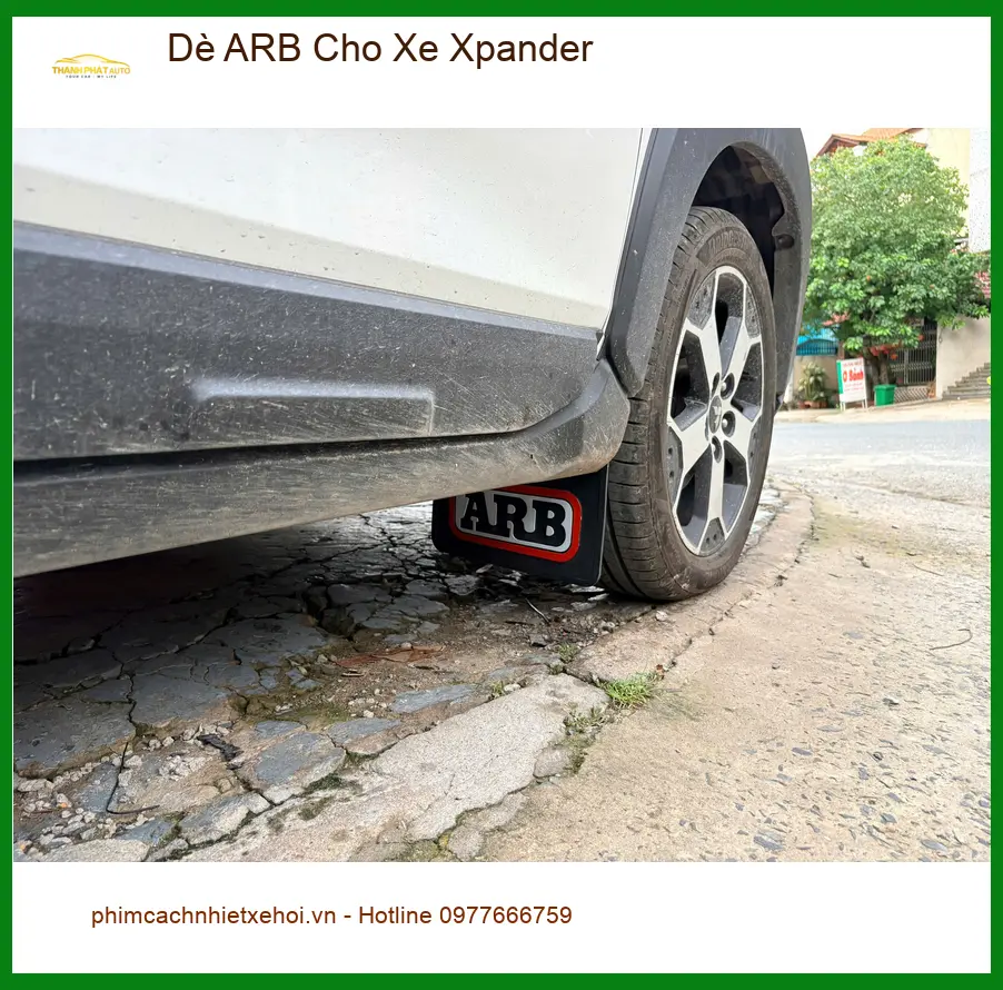 Anh Minh lắp Dè ARB Cho Xe Mitsubishi Xpander tại Nhà Bè để bảo vệ gầm xe tốt hơn ảnh thực tế 2
