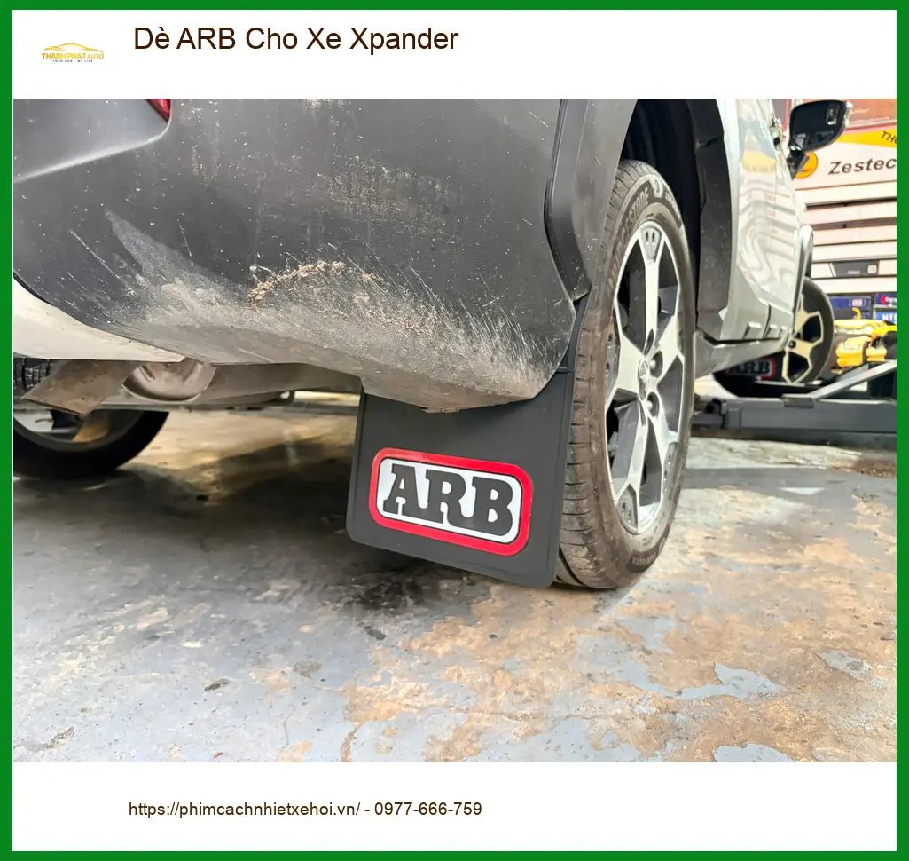 Anh Minh lắp Dè ARB Cho Xe Mitsubishi Xpander tại Nhà Bè để bảo vệ gầm xe tốt hơn ảnh thực tế 3