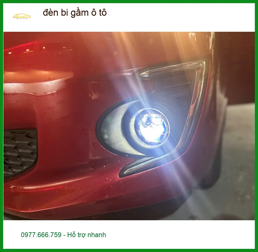 Anh Kiệt độ đèn bi gầm ô tô cho Mazda CX-5 tại Hóc Môn ảnh thực tế 2