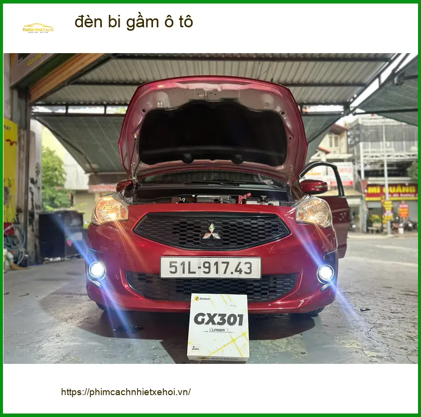 Anh Kiệt độ đèn bi gầm ô tô cho Mazda CX-5 tại Hóc Môn ảnh thực tế 3
