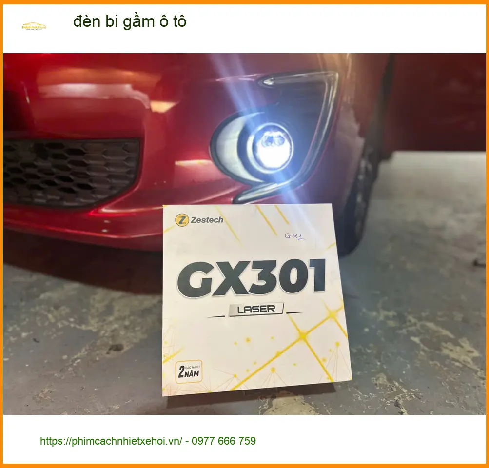 Anh Khải độ đèn bi gầm ô tô Suzuki XL7 tại Quận 9 vì đèn zin quá yếu khi trời tối