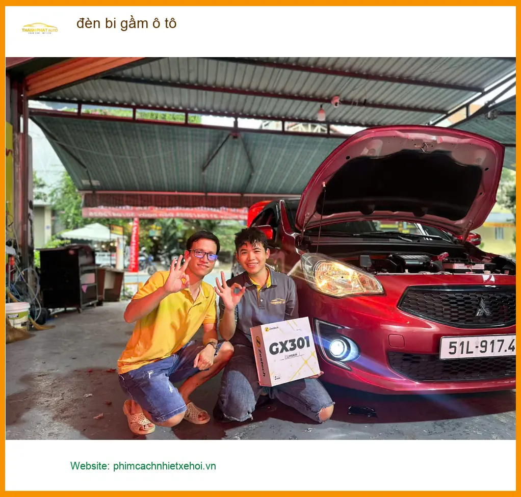 Anh Dũng nâng cấp đèn bi gầm Ford Everest tại Quận 12, tăng sáng hiệu quả
