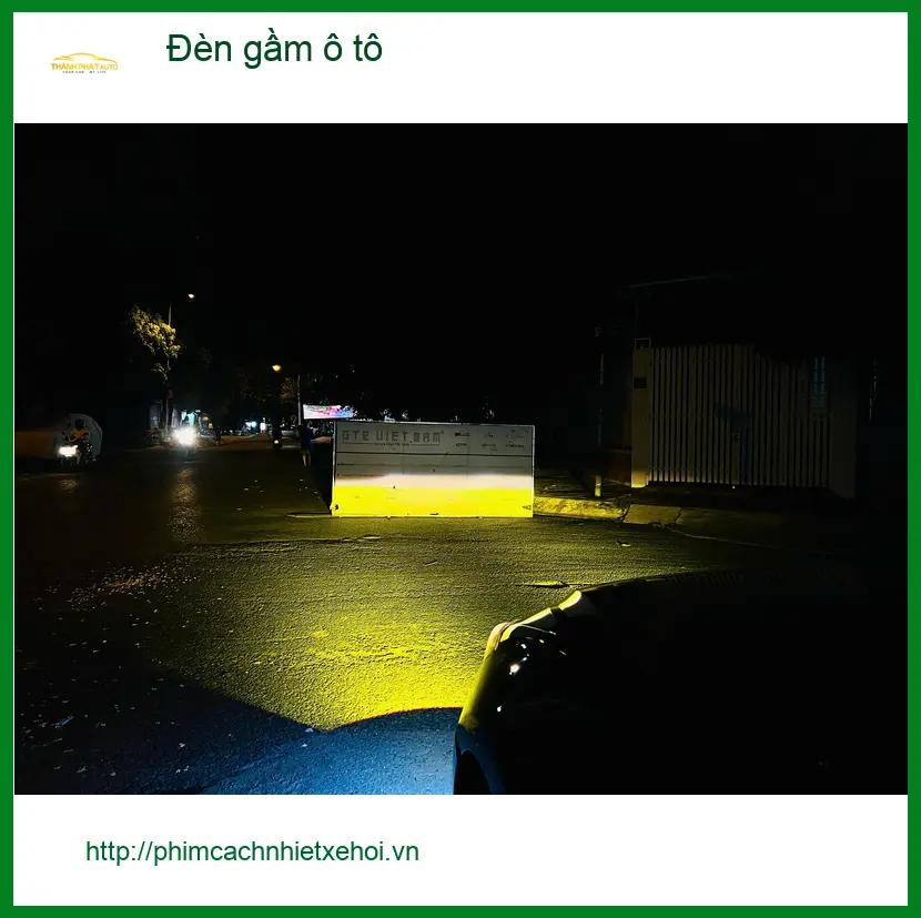 Chú Minh độ đèn gầm ô tô cho Honda CR-V tại Gò Vấp vì đèn zin yếu ảnh thực tế 2