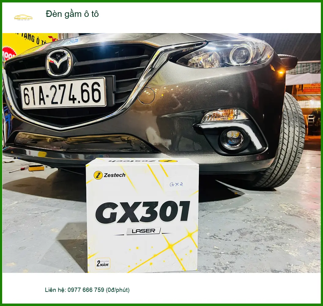 Chú Minh độ đèn gầm ô tô cho Honda CR-V tại Gò Vấp vì đèn zin yếu ảnh thực tế 4