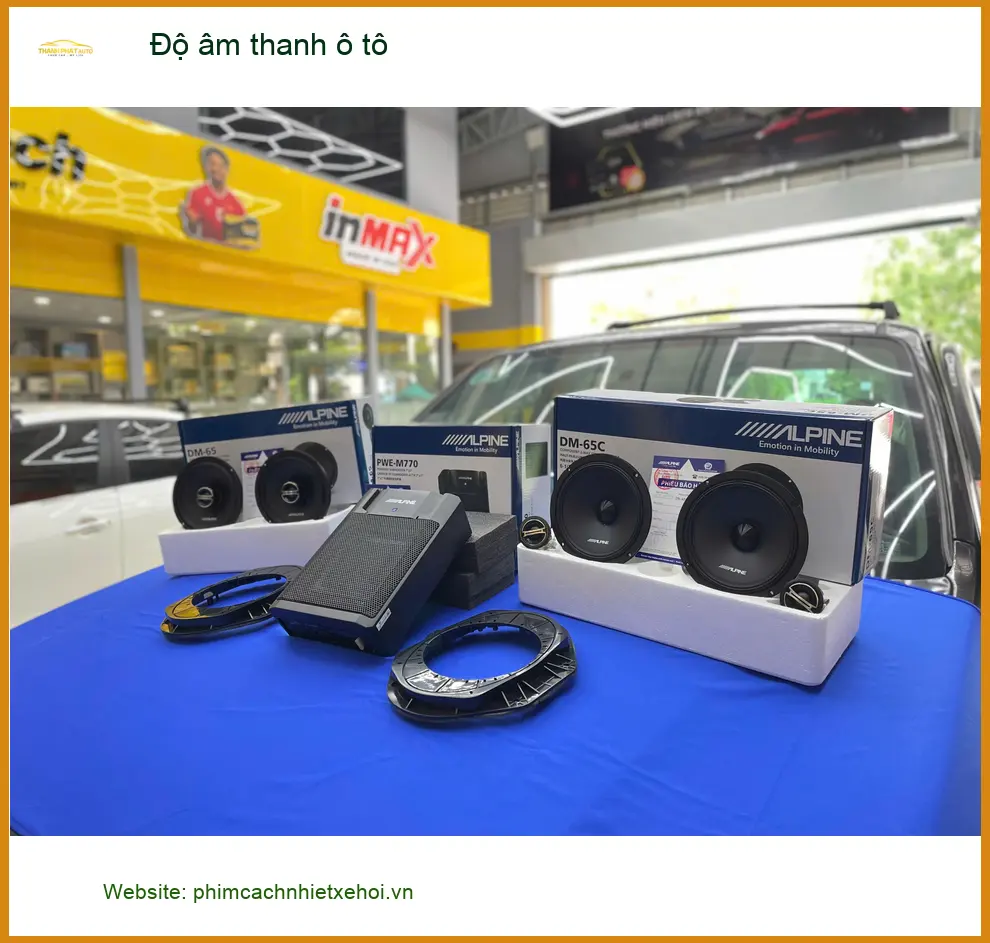 Anh Quang độ âm thanh ô tô Hyundai Santa Fe tại Quận Tân Bình ảnh thực tế 2