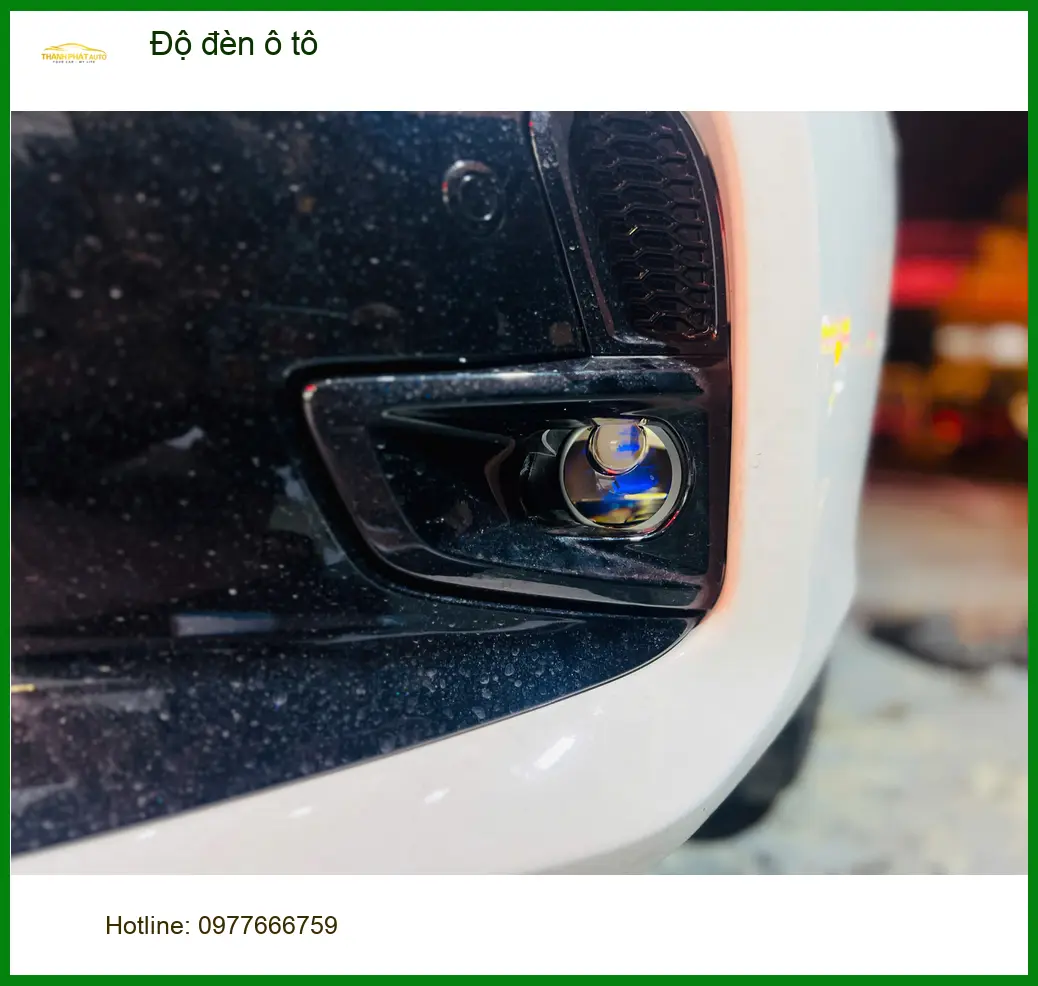 Chị Yến độ đèn ô tô Honda Civic Tân Bình cải thiện tầm nhìn ban đêm. ảnh thực tế 5