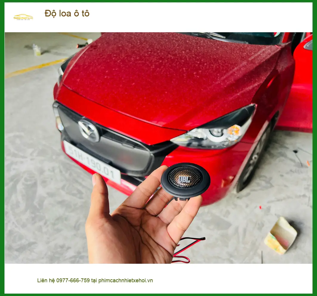 Anh Thanh độ loa ô tô cho Honda CRV tại Nhà Bè vì muốn âm thanh sống động hơn