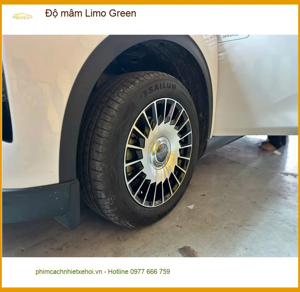 Chị Thảo độ mâm Limo Green cho Hyundai Elantra tại Quận 4
