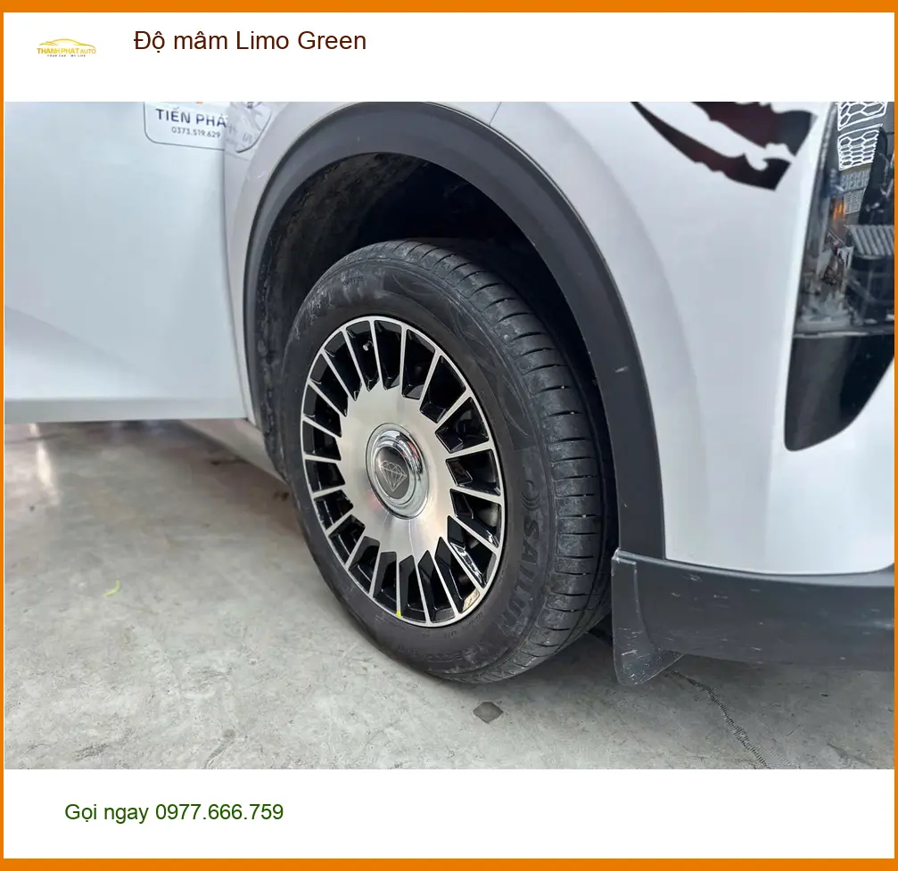 Chị Thảo độ mâm Limo Green cho Hyundai Elantra tại Quận 4 ảnh thực tế 2