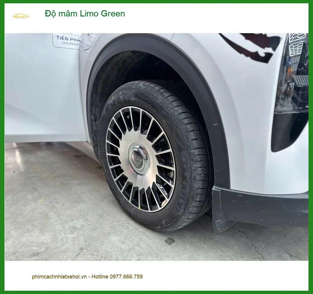 Địa chỉ Anh Tùng độ mâm Limo Green cho Hyundai Accent tại Hóc Môn trông thể thao hơn ảnh thực tế 2