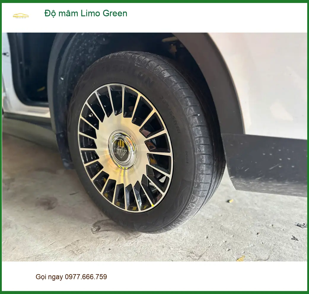 Địa chỉ Anh Tùng độ mâm Limo Green cho Hyundai Accent tại Hóc Môn trông thể thao hơn ảnh thực tế 3