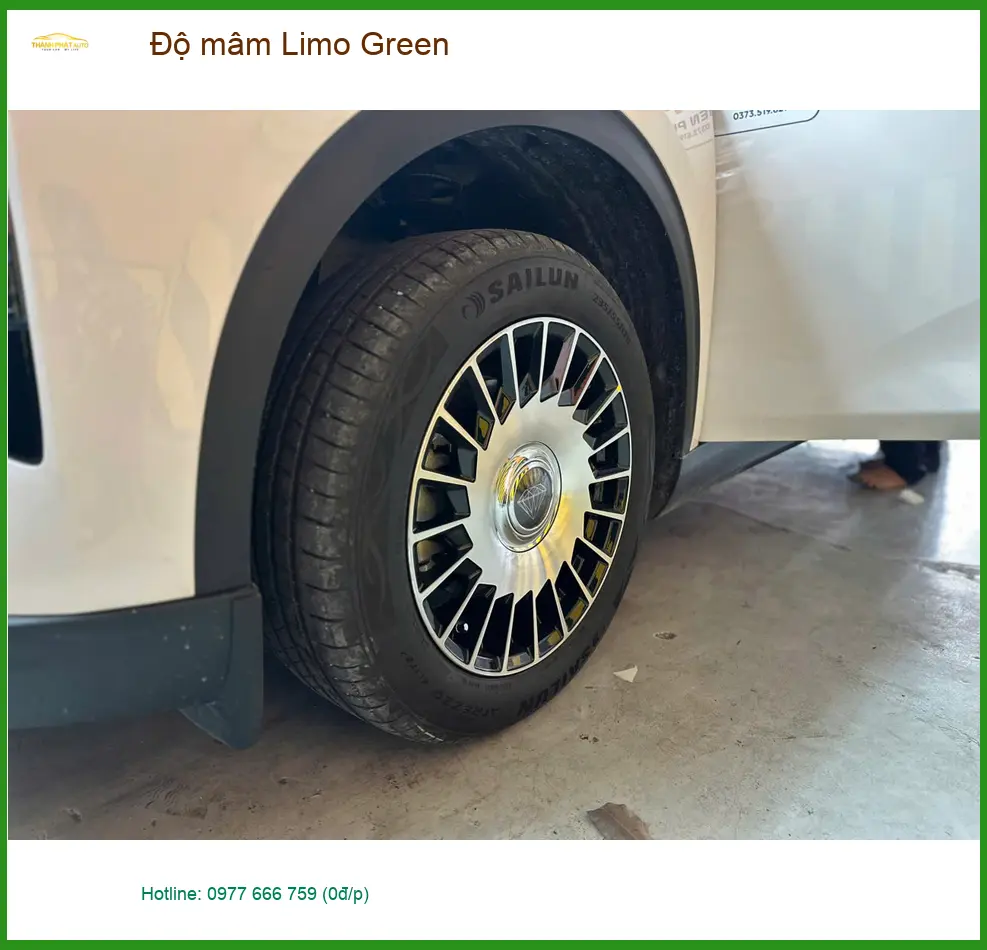 Chị Thảo độ mâm Limo Green cho Accent tại Thủ Đức