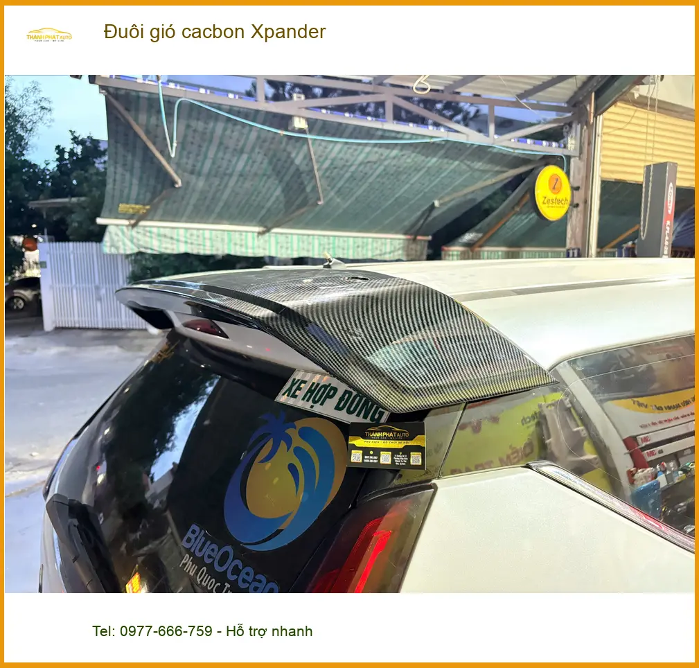 Anh Thắng Lắp Đuôi Gió Carbon Xpander Tại Quận 6 Để Xe Nổi Bật Hơn ảnh thực tế 2