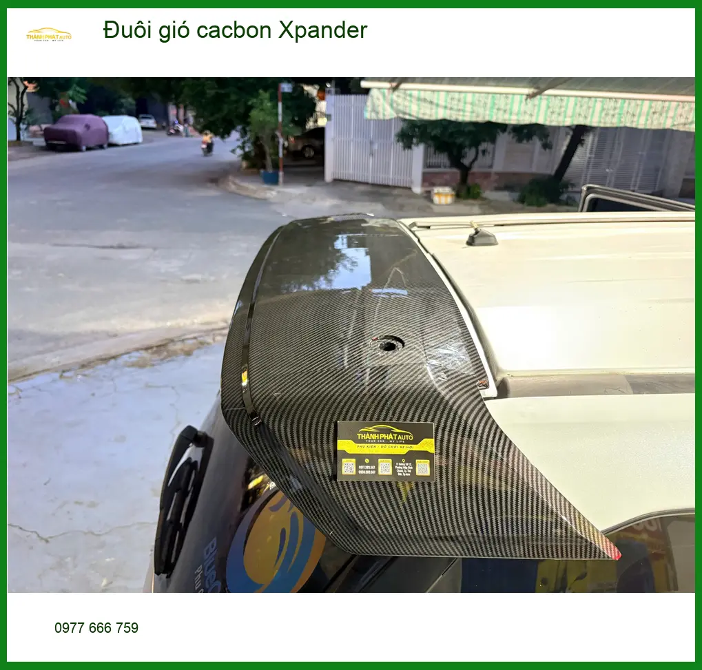 Anh Thắng Lắp Đuôi Gió Carbon Xpander Tại Quận 6 Để Xe Nổi Bật Hơn ảnh thực tế 3
