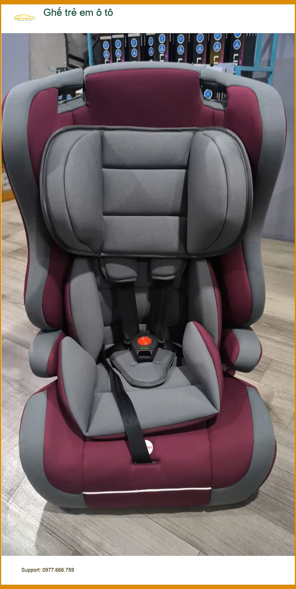 Anh Quang lắp Ghế trẻ em ô tô cho Hyundai Accent tại Quận 2 để đảm bảo an toàn cho con ảnh thực tế 2