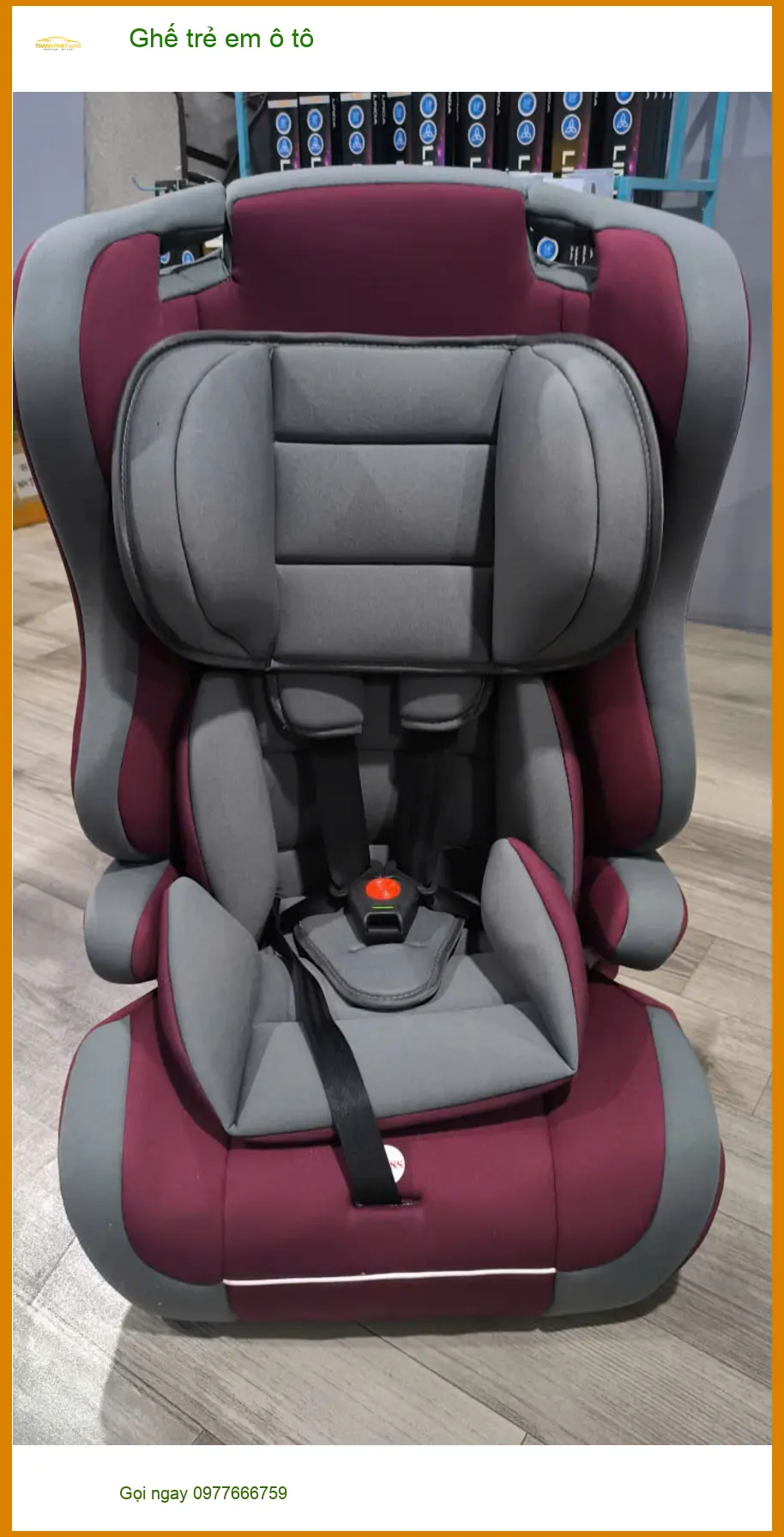Anh Long lắp ghế trẻ em ô tô cho Honda CRV tại Quận 9 để đảm bảo an toàn cho bé