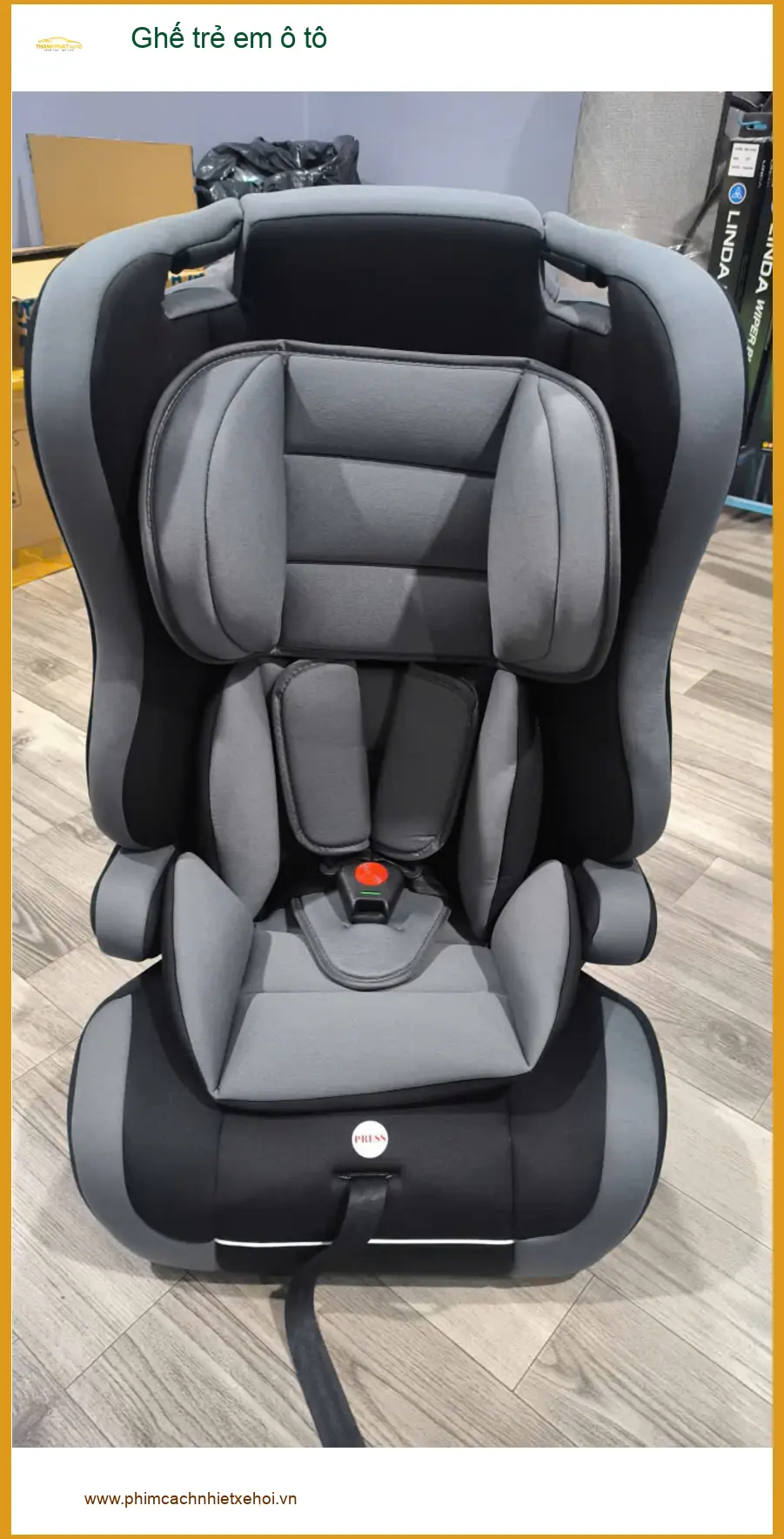Anh Long lắp ghế trẻ em ô tô cho Honda CRV tại Quận 9 để đảm bảo an toàn cho bé ảnh thực tế 5