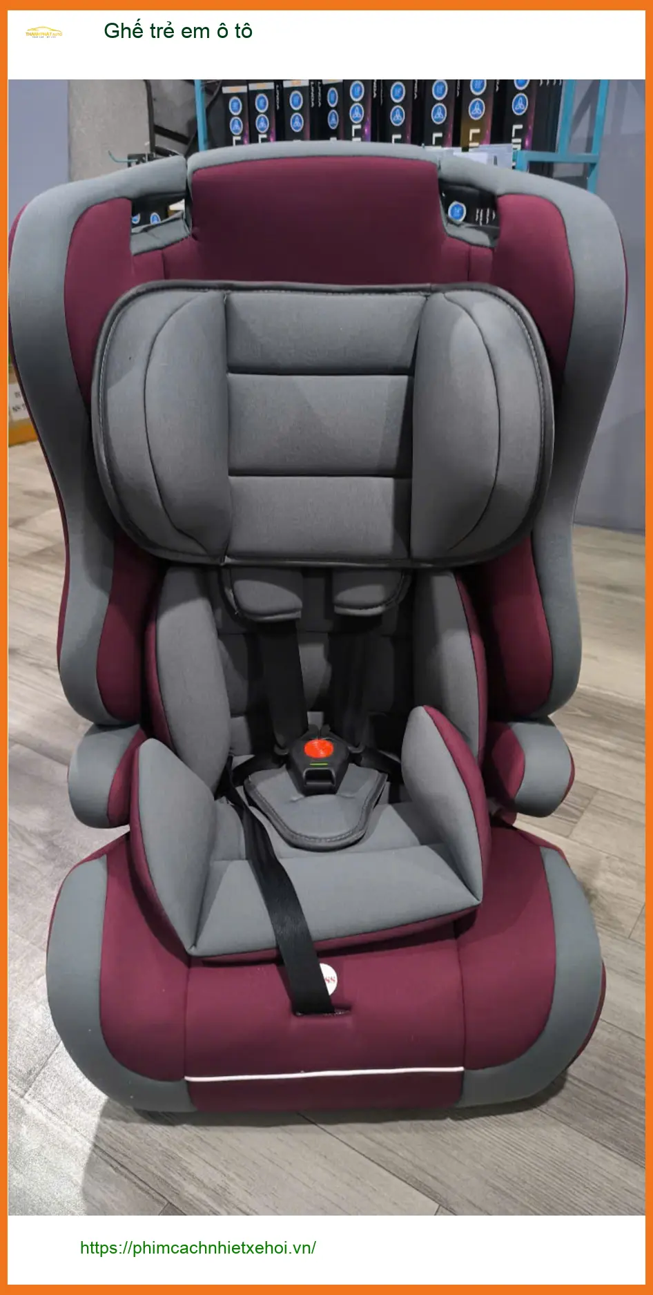 Chị Mỹ Dung lắp Ghế trẻ em ô tô cho Honda CRV tại Quận 4 để đảm bảo an toàn cho bé ảnh thực tế 3