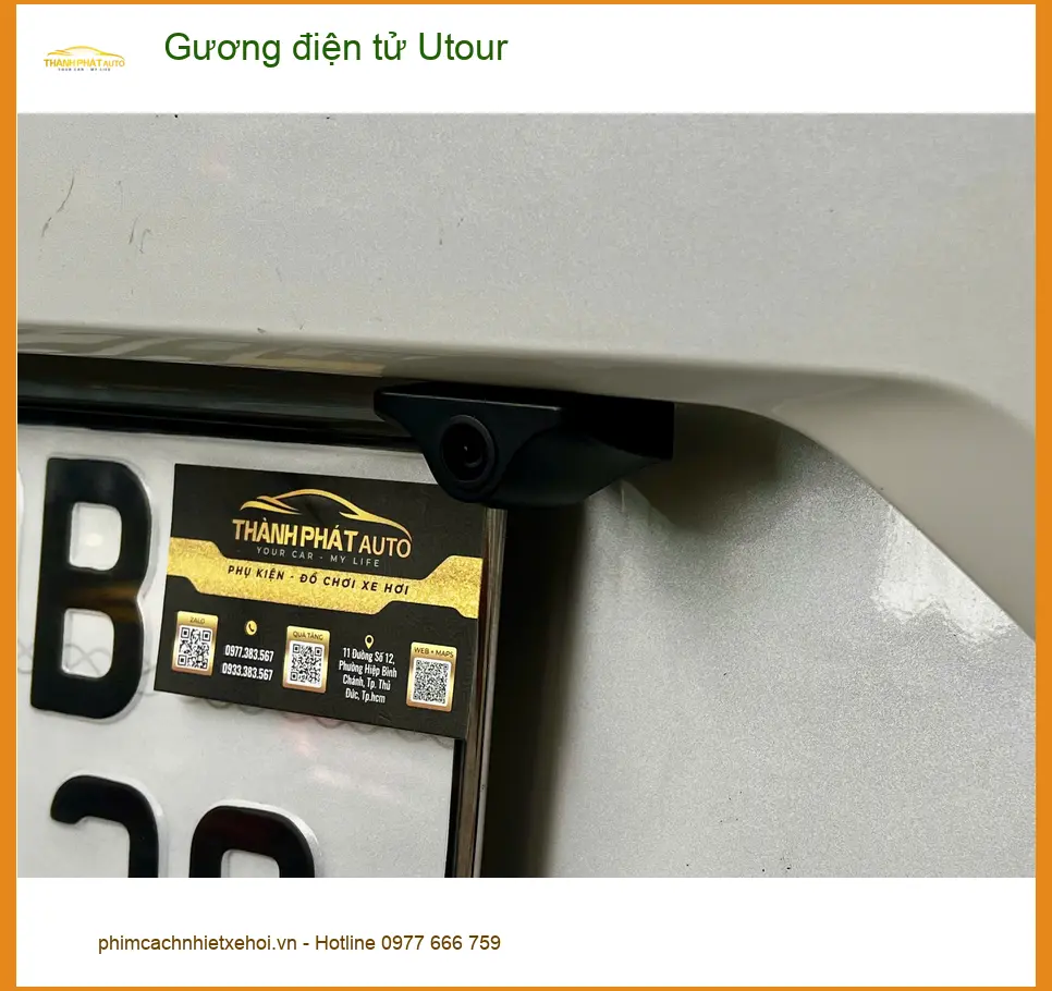 Anh Dũng lắp Gương điện tử Utour cho VinFast Lux A2.0 tại Hóc Môn