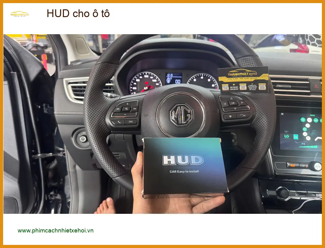 Anh Khôi lắp HUD cho ô tô Hyundai Accent tại Quận 2 để lái xe an toàn hơn ảnh thực tế 3