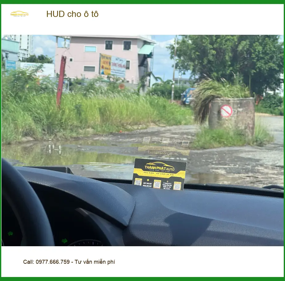 Anh Khôi lắp HUD cho ô tô Hyundai Accent tại Quận 2 để lái xe an toàn hơn ảnh thực tế 4
