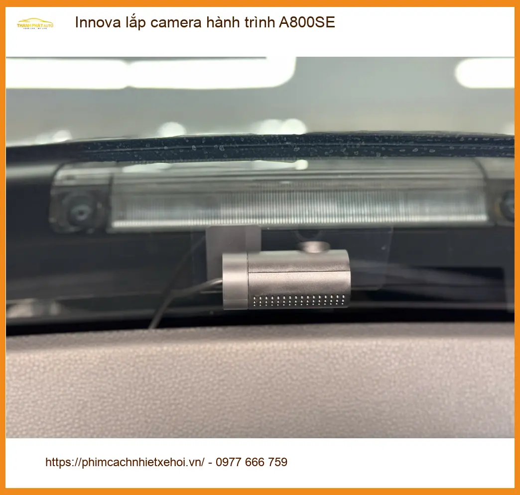 Anh Khải lắp camera hành trình A800SE cho Innova ở Quận 11 tăng cường an ninh ảnh thực tế 4