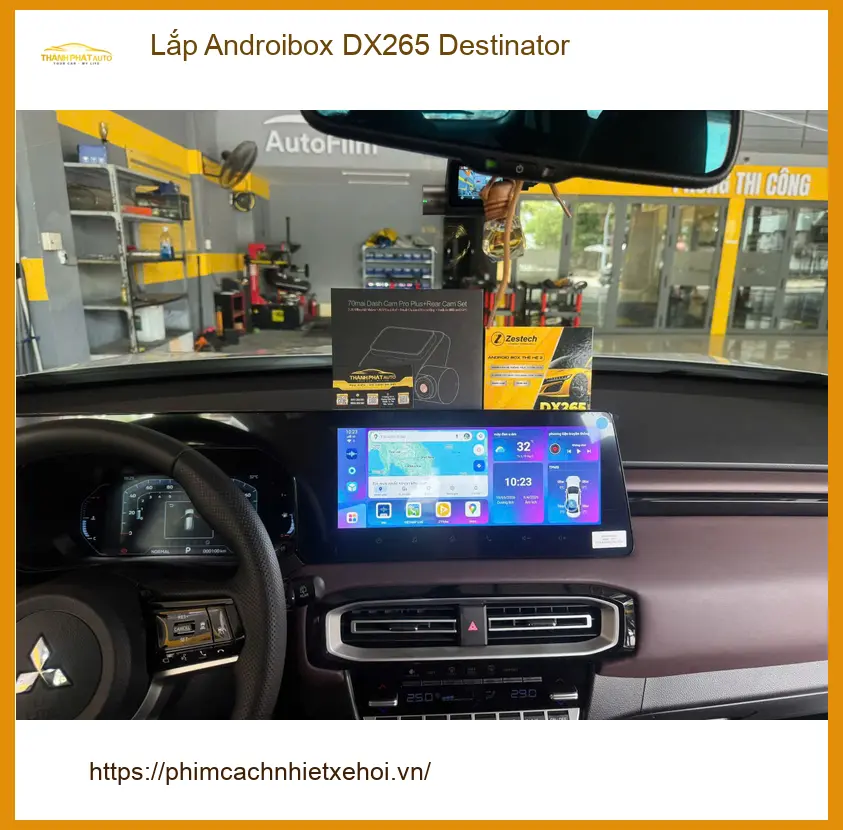 Anh Khải lắp Androibox DX265 Destinator cho xe Kia K3 tại Quận Tân Phú ảnh thực tế 2