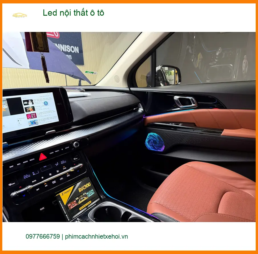 Anh Trọng lắp Led nội thất ô tô Hyundai Creta Quận 9 cho không gian xe lung linh hơn ảnh thực tế 5