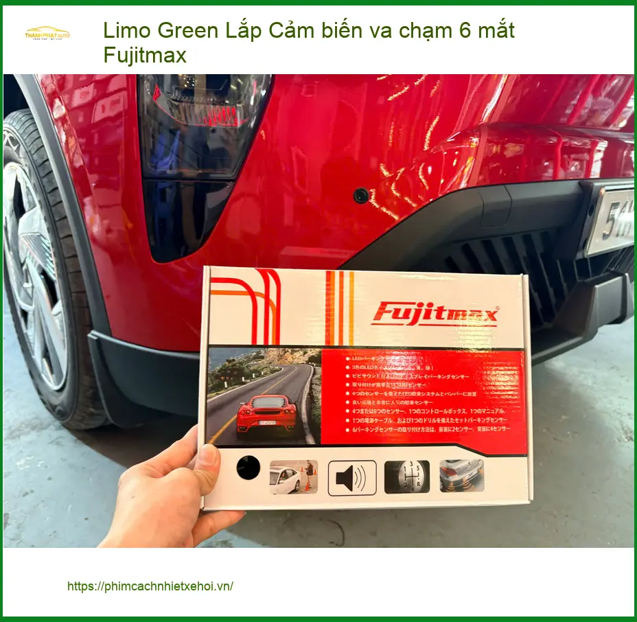 Anh Minh lắp cảm biến va chạm 6 mắt Fujitmax cho Accent tại Quận 12