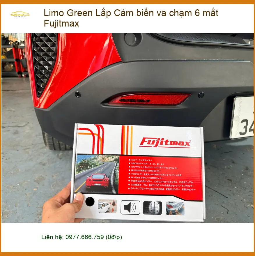 Anh Minh lắp cảm biến va chạm 6 mắt Fujitmax cho Accent tại Quận 12 ảnh thực tế 3