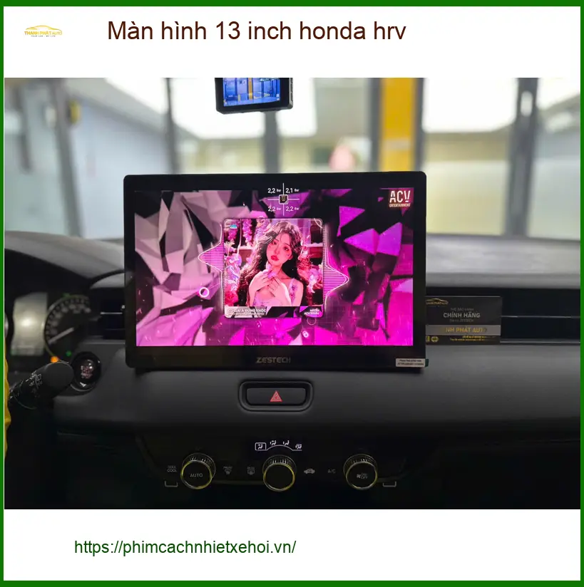 Chú Minh nâng cấp màn hình 13 inch Honda HR-V tại Quận 7 xem bản đồ rõ nét ảnh thực tế 5