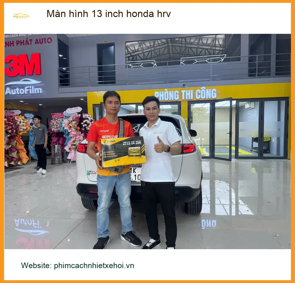Anh Tùng lắp màn hình 13 inch Honda HR-V tại Củ Chi để trải nghiệm giải trí đỉnh cao ảnh thực tế 5