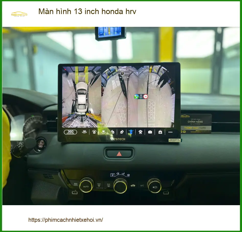 Anh Tú lắp Màn hình 13 inch Honda HR-V tại Quận 9 để nâng cấp giải trí trên xe ảnh thực tế 4