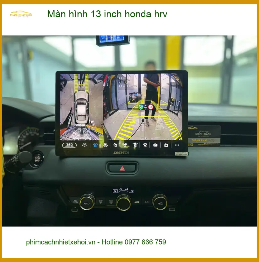 Anh Quân nâng cấp màn hình 13 inch Honda HR-V tại Quận 2 ảnh thực tế 2